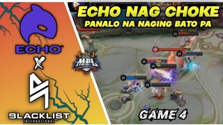 FILIPINO SNIPER IS DOING IT! | ECHO vs BLACKLIST INTERNATIONAL GAME 4 | MPL PH SEASON 12 PLAYOFFS