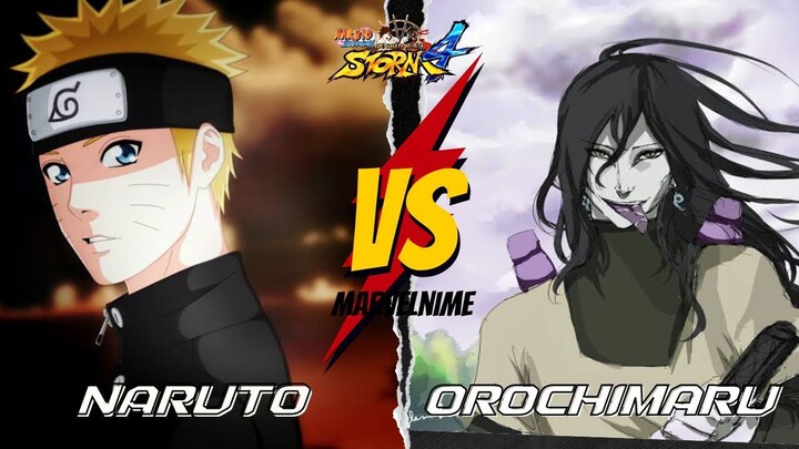 NARUTO THE LAST VS OROCHIMARU | NARUTO ULTIMATE NINJA STORM 4 GAMEPLAY