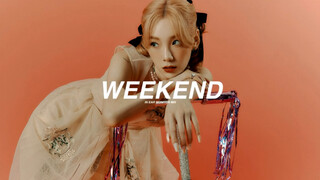 Ternyata suara pengingat di telinga sang idola seperti ini | Taeyeon - "Weekend"