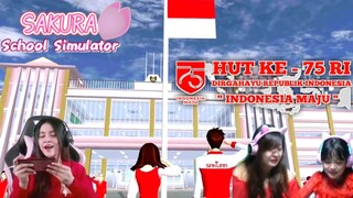 Reaksi Gamer Merayakan Kemerdekaan HUT RI Ke 75 Di Sakura School Simulator | Sakura School Simulator