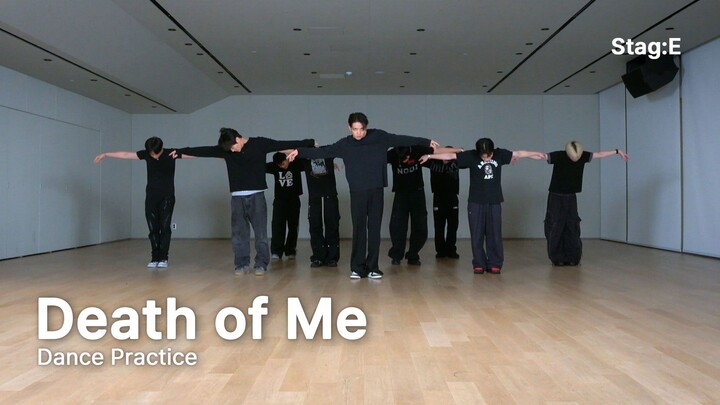 EVAN 'Death of Me' Dance Practice | Stag:E