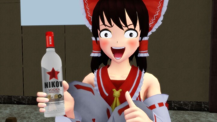 When Santa Reimu Meets KGB Moon Rabbit