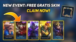 CLAIM NOW! FREE SKIN AND LETHAL NAXUS EVENT 2021 | MOBILE LEGENDS BANG BANG