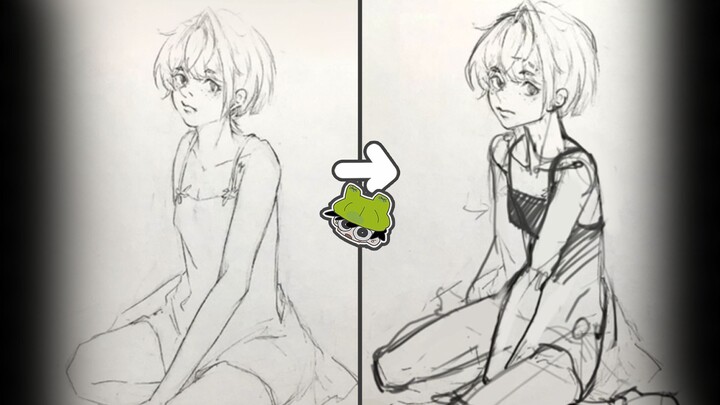 How to Draw a Cute Sitting Duck