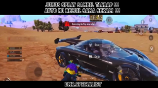 Jurus Spray Sambil Tiarap !!! Auto No Recoil Sama Sekali !!