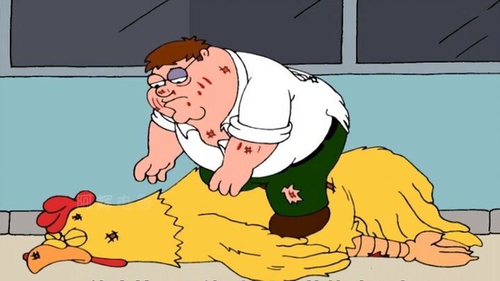 Family Guy, cuối cùng tôi cũng biết tại sao Pete lại đánh nhau với con gà trống lớn, hóa ra tất cả l