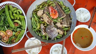 MẮM KHO CÁ • Nấu Ăn Bữa Cơm trên Ghe | Ngư Dân Miền Tây