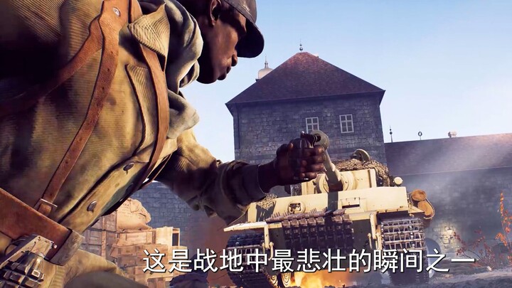The most tragic moment on the battlefield!