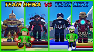 Tak Terhindarkan Pertarungan Dahsyat Dewa Melawan Super Hero Siapakah Pemenangnya
