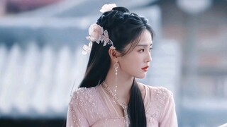 Pakaian Li Susu berwarna pink pucat sungguh cantik! #长月狠明#白鹿
