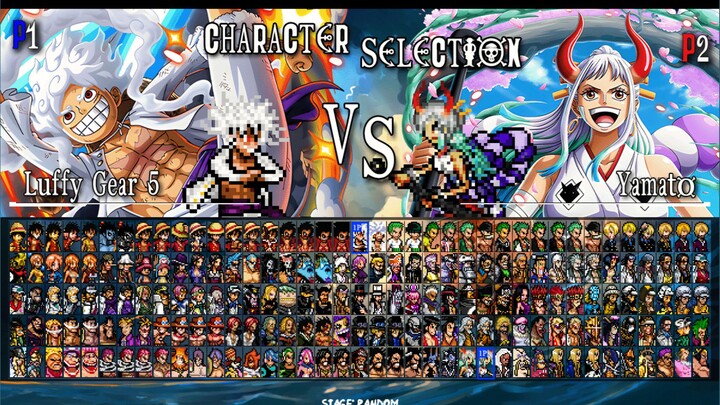 【MUGEN】最新195人物V14版《海贼王》小人物整合分享下载