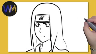 COMMENT DESSINER NEJI HYUGA [NARUTO 2021]