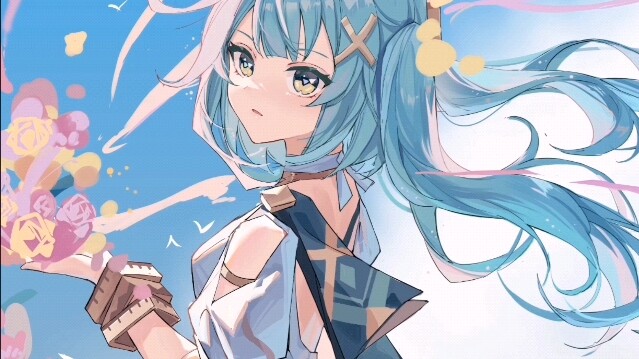 【Wallpaper Animasi】 Ingin berkencan dengan Fa Lushan!