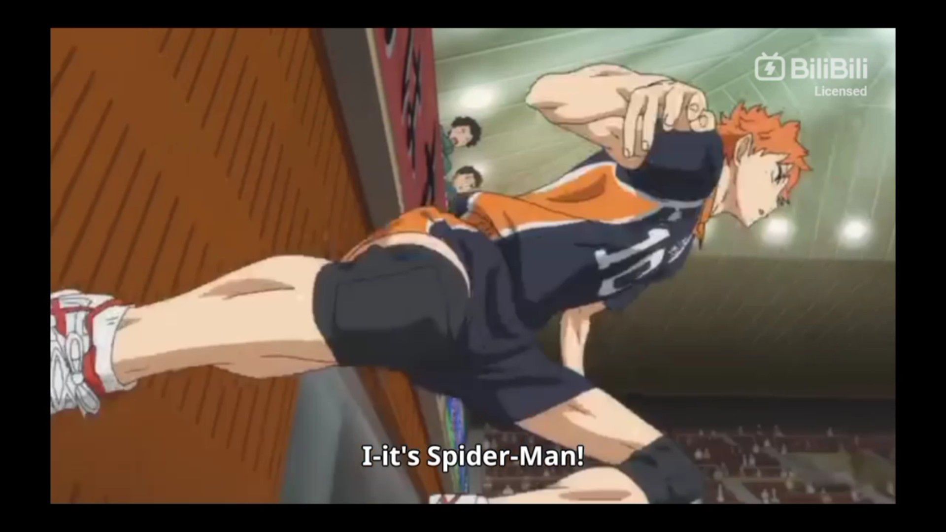 [Haikyuu!!] Hinata Shoyo digs as a spiderman - BiliBili