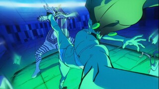 Comparison between the comics and animation of the Danda Party (Dang Da Dang)