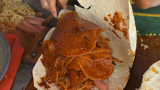 Gaoling's potato chips sandwich (super burger)