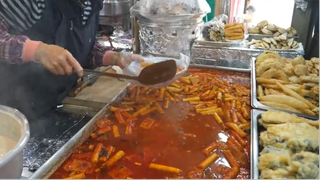 bánh gạo cay Tteokbokki #amthuc #monngon