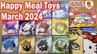 McDo March 2024 Happy Meal Sanrio x Yu-Gi-Oh! Unboxing