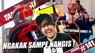 TALK-SATSU #141 - HELM KAMEN RIDER DISELOTIP SAMPE JOGET JAMET KUPROY ! NGAKAK GAN ! |VIDEO REACTION