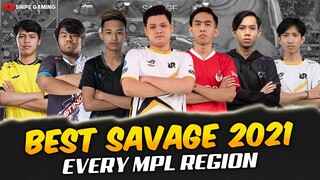 MLBB TOURNAMENTS EVERY SAVAGE PLAY OF 2021