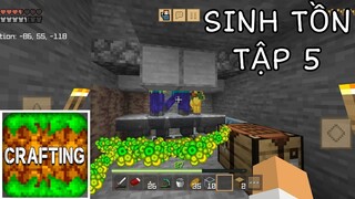 SINH TỒN CRAFTING AND BUILING | Tập 5 | Làm Máy Farm Kinh Nghiệp Khổng Lồ Trên Điện Thoại..!!