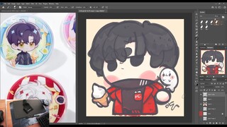 2250 - Zayne : Fanmade KFC Collab Outfit / 黎深 ：二创KFC联动服装  18 Aug 2024