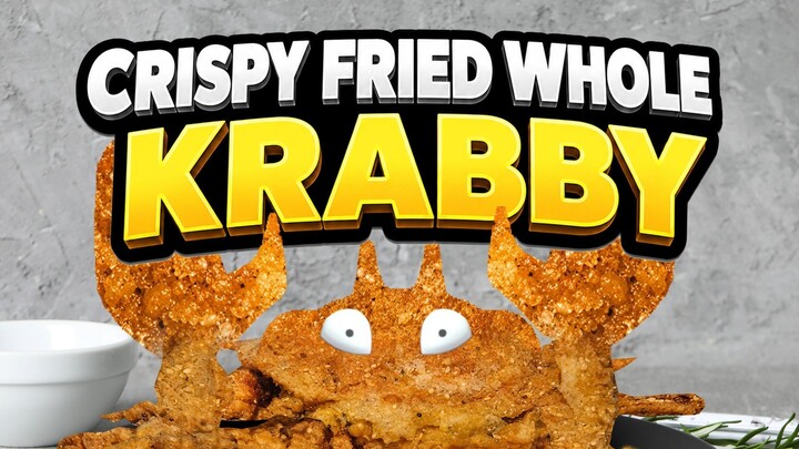 What If Krabby was Edible? crunchy dish