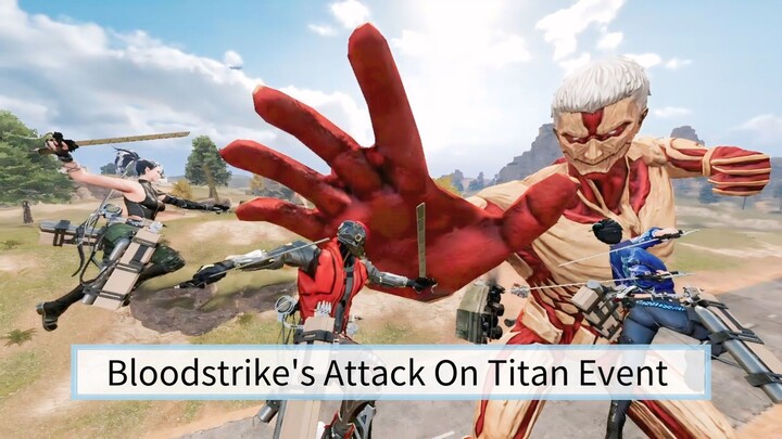 🔥 Attack on Titan Event 🔥|| Blood Strike New Gameplay Part 8|| WGA