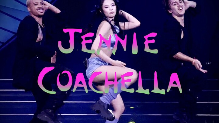 [Tampilan Utama 4K] Bidikan langsung asli Coachella JENNIE SOLO "YOU & ME" BLACKPINK COACHELLA JENNI