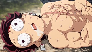 "All the training was completed, but it collapsed due to lack of water. Tanjiro is really uncomforta