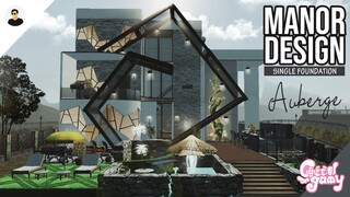 LifeAfter: Modern Style AESTHETIC Design - Auberge | Single Manor Tutorial