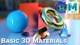 Basic 3D Materials & Texturing for Animation