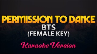 BTS 'Permission to Dance' (KARAOKE/INSTRUMENTAL) (Female Key)