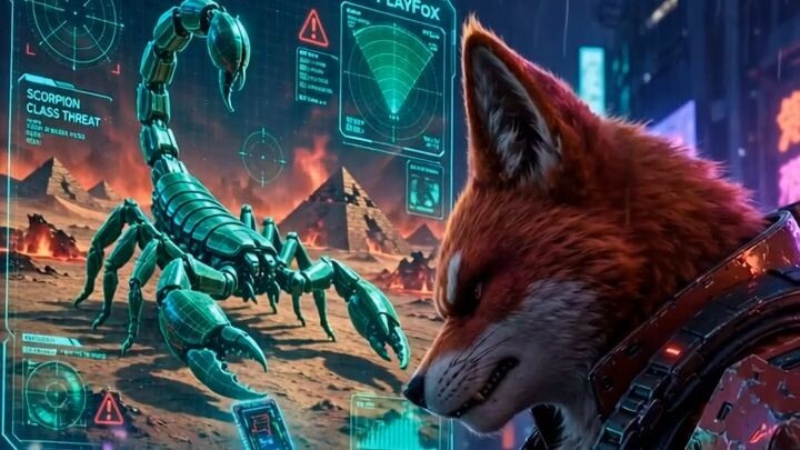 🚨 HE CHALLENGED THE CYBER TIGER… THEN OPENED A FIRE PORTAL! 😱🔥 #Shorts