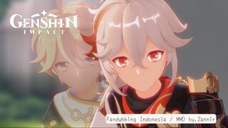 【Fandubbing Indonesia】Kemiripan yang Mencolok - Genshin Impact MMD Fandubbing