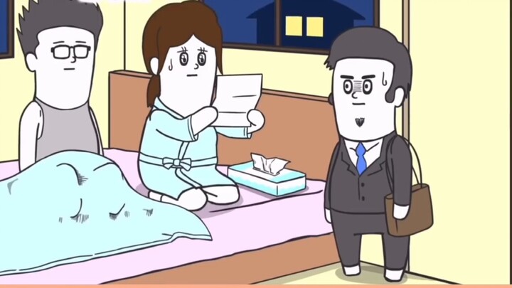 Hilarious Japanese comic series: You shouldn't go home early when you're on a business trip