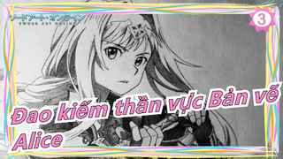 [Đao kiếm thần vực Bản vẽ] Alice / Với bút chì_3