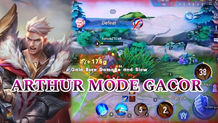 ARTHUR MODE GACOR