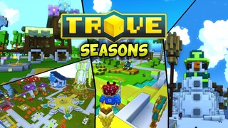 Every Season for Trove's NEW Hub - Spring, Summer, Fall & Winter Hub Revealed (test server)