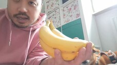 ASMR Plate Licking Mashed Bananas🍌 🍌 🍌 ✨