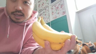 ASMR Plate Licking Mashed Bananas🍌 🍌 🍌 ✨