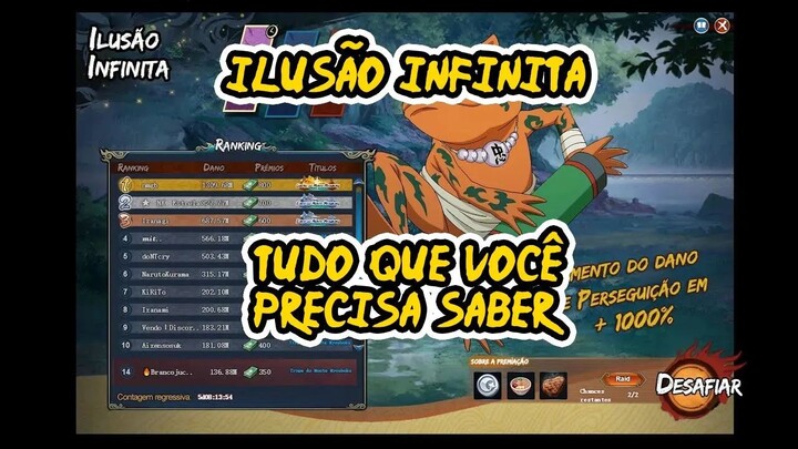 O Básico da Ilusão Infinita | Guia da Ilusão Infinita - Naruto Online