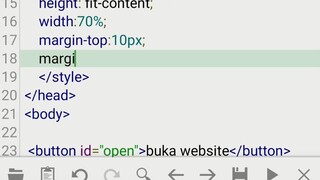 add color to button in html