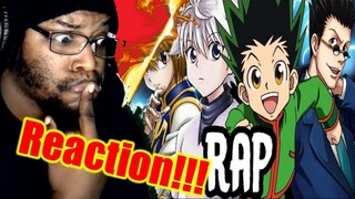 GON, KILLUA, KURAPIKA & LEORIO RAP | RUSTAGE ft. Breeton Boi, Ham Sandwich & Aerial Ace /DB Reaction