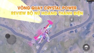 PUBG MOBILE | CRYSTAL POWER | TRANG PHỤC NỮ HOÀNG THÁNH ĐIỆN SIÊU ĐẸP VÀ LẤY TOP 1 MÃN NHÃN 12 KILL