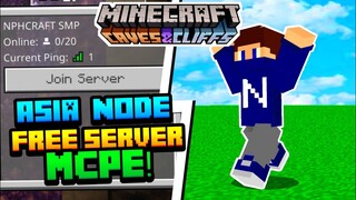 How To Make Your Own 24/7 FREE Server For Minecraft PE 1.17+ | ASIA NODE Server Hosting MCPE!