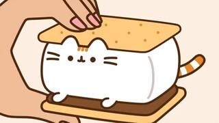 【Pusheen the cat】可爱，想捏🍫  ✨