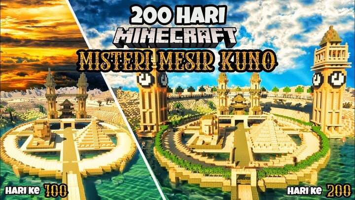 200 Hari Di Minecraft Misteri Mesir Kuno