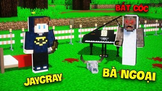 THỬ THÁCH 5 NGÀY THOÁT KHỎI CĂN NHÀ CỦA BÀ NGOẠI MA GRANNY TRONG MINECRAFT