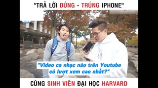Trả lời đúng - Trúng iphone part 6 #giaitri